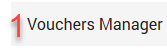 Vouchers Manager Screen